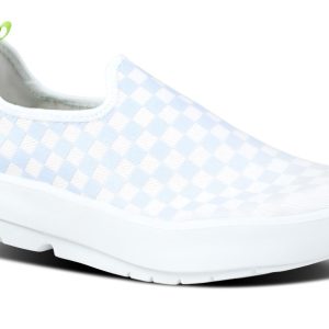 Women's OOmg eeZee Low Shoe - Purple Jade Checker (SALE)