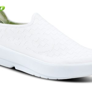 Men's OOmg eeZee Low Shoe - White Checker (SALE)